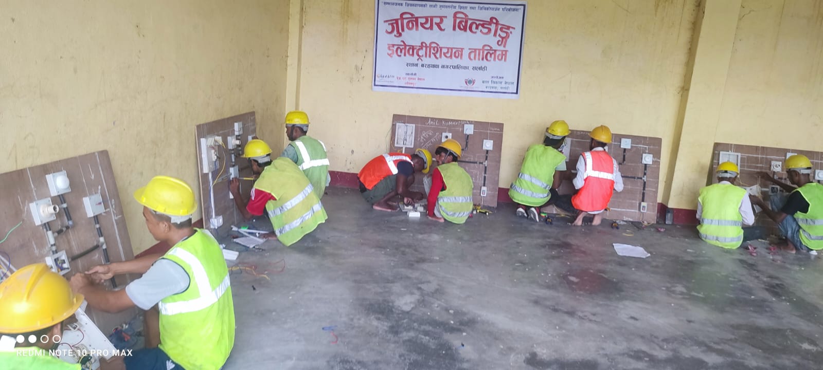 Junior Electrician Training