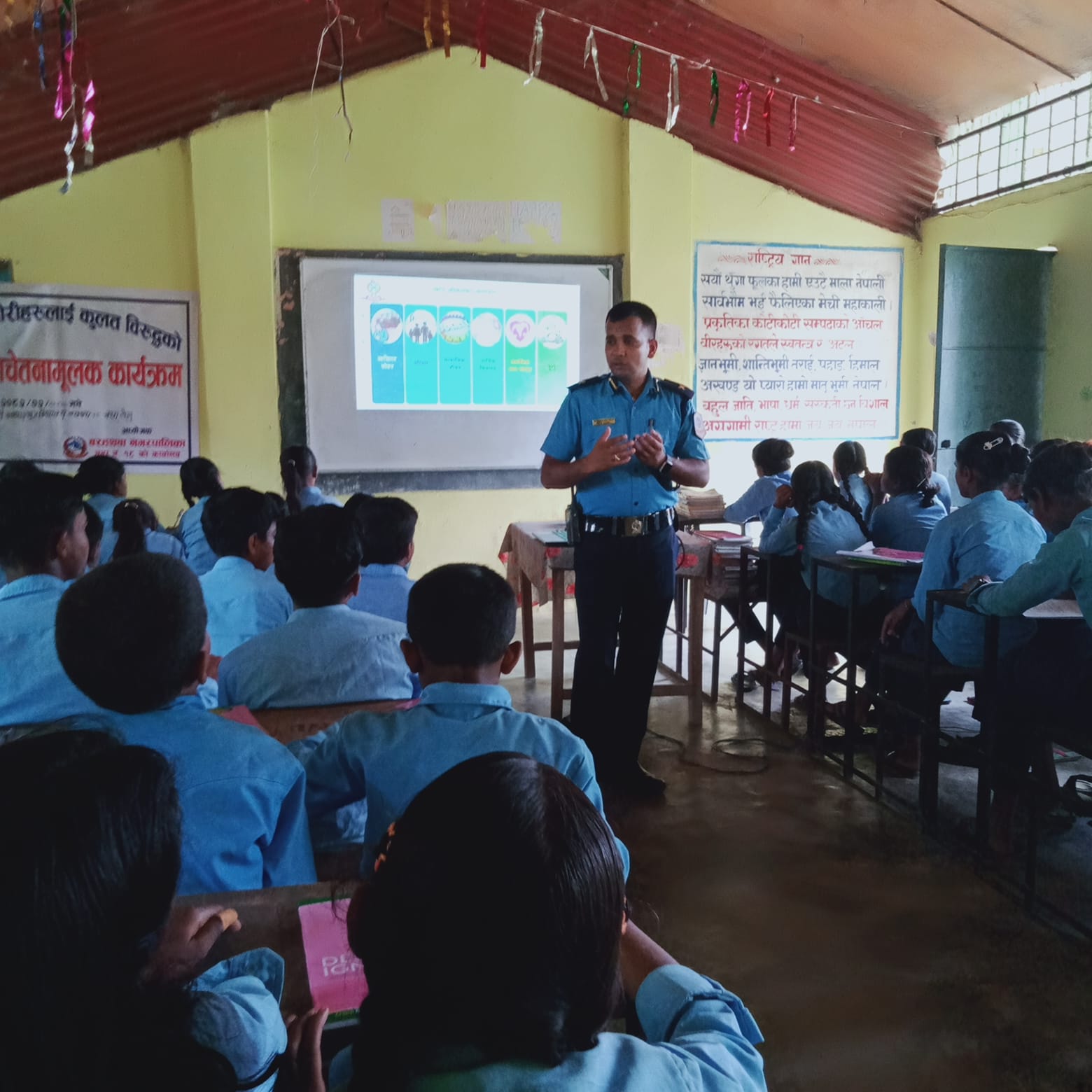 Training of drugs abuse.